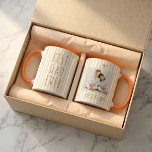 Mug Cadeaux de la fête des pères Mugue personnalisé av