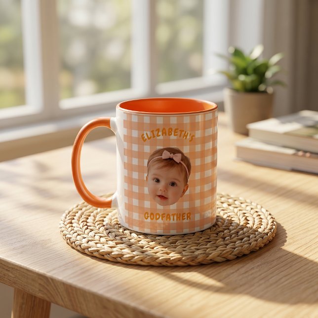 Mug Cadeaux de la fête des pères pour papa Orange (Créateur téléchargé)