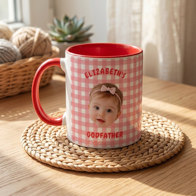 Mug Cadeaux de la fête des pères pour papa rouge (Créateur téléchargé)