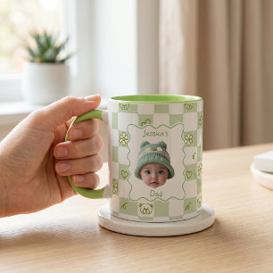 Mug Cadeaux de la fête des pères pour papa vert