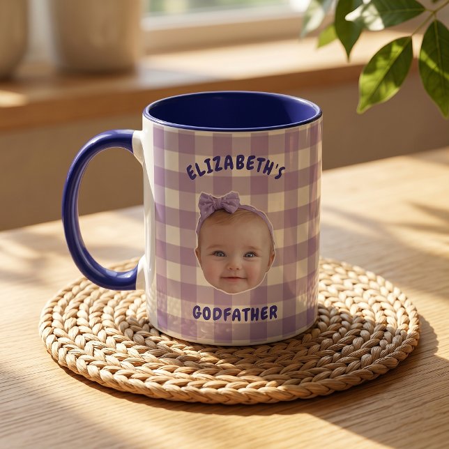 Mug Cadeaux de la fête des pères pour papa violet (Créateur téléchargé)
