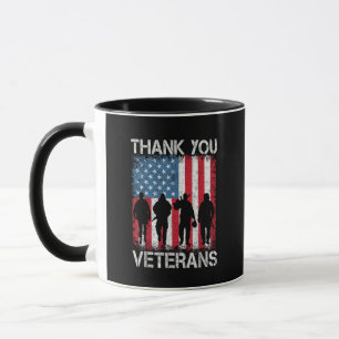 Mug Cadeaux de la fête des vétérans Merci Vétérans Fie