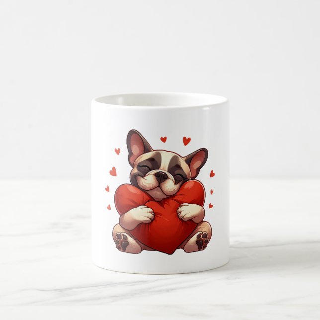 Mug Cadeaux de la Saint-Valentin Pitbull (Centre)