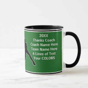 Mug Cadeaux de lutte personnalisés d'entraîneur,