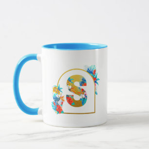 Mug Cadeaux de mariage de fleurs tropicales Demoiselle