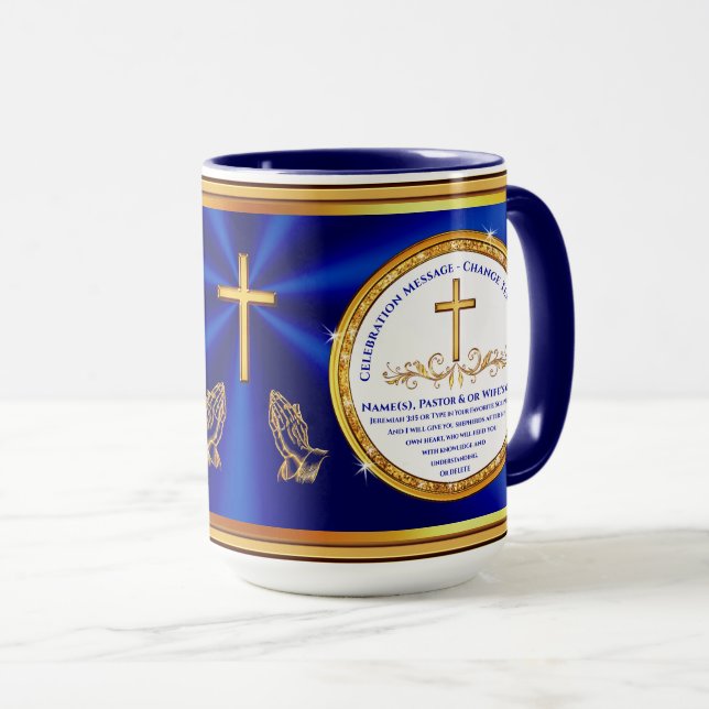 Mug Cadeaux de Merci chrétien ou toute occasion, Bible (Devant droit)