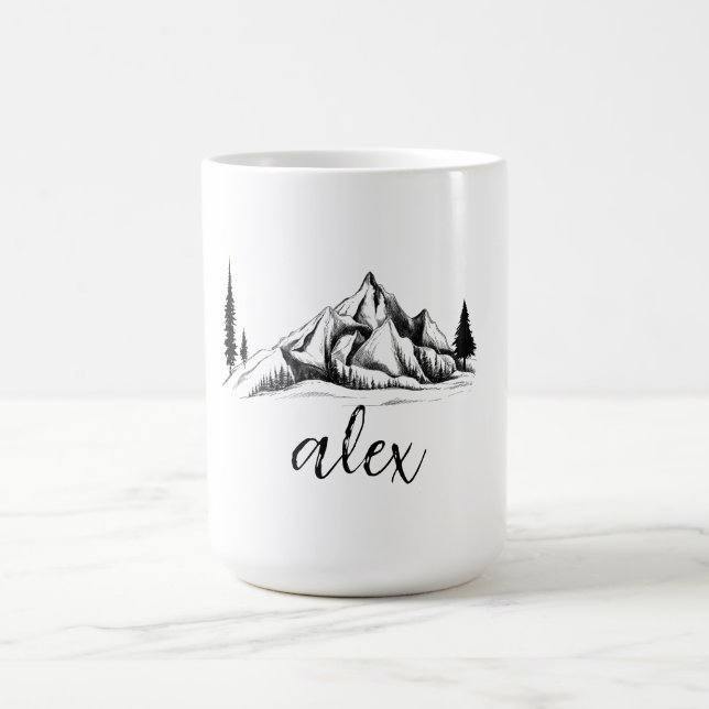 Mug Cadeaux de montagne pour son cadeau d'amoureux de  (Centre)