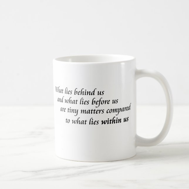 Mug Cadeaux de motivation inspirés de citation de (Droite)