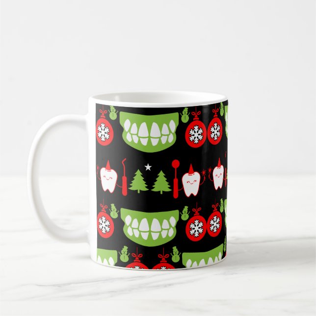 Mug Cadeaux de Noël Dental Doctor (Gauche)