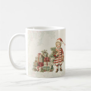 Mug Cadeaux de Noël Retro Vintage Boy