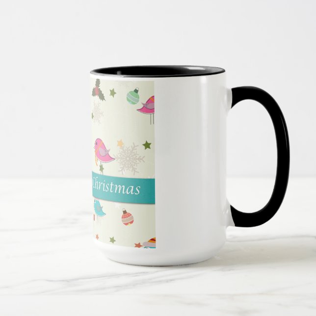 Mug Cadeaux de Noël Vegan (Droite)