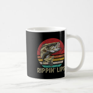 Mug Cadeaux de pêche Byss Rippin Lips Rétro Vintage