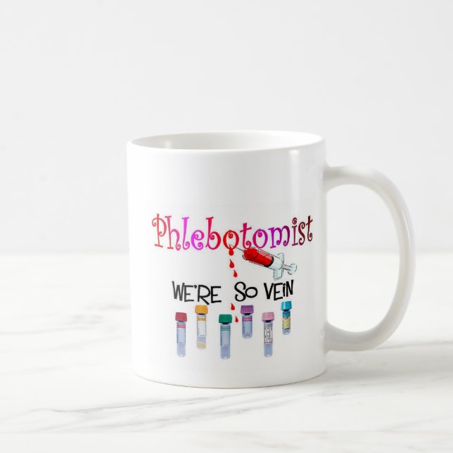 Mug Cadeaux de Phlebotomist (Droite)