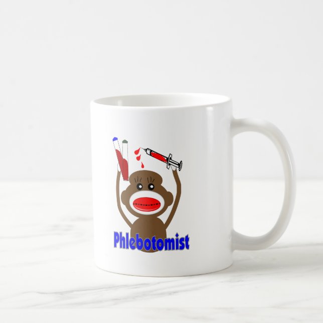 Mug Cadeaux de Phlebotomist de singe de (Droite)