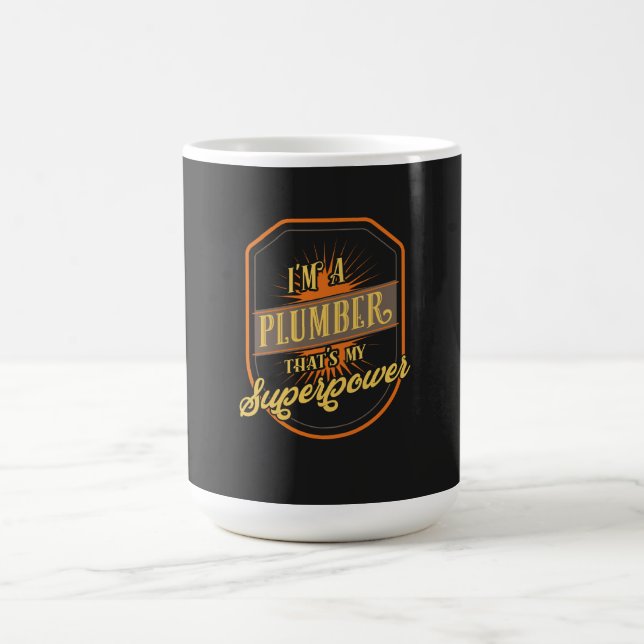 Mug Cadeaux de plomberie (Centre)