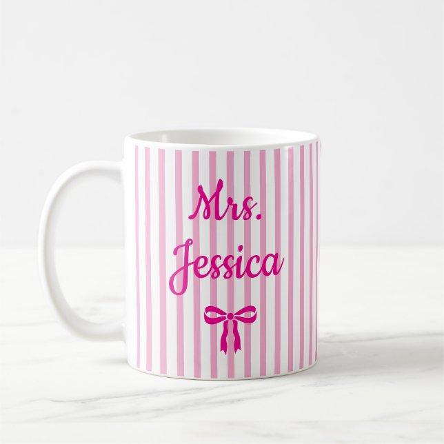 Mug Cadeaux de reconnaissance d'enseignant personnalis (Gauche)
