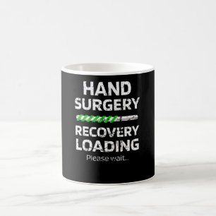 Mug Cadeaux de récupération de chirurgie à la main   C