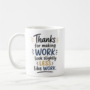 Mug Cadeaux de remerciement à un collègue