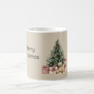 Mug Cadeaux de sapin de Noël Ours en peluche
