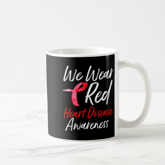 Mug Cadeaux de sensibilisation à la maladie cardiaque  (Droite)
