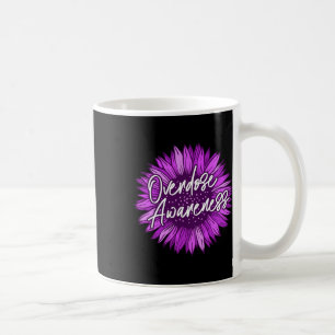 Mug Cadeaux de sensibilisation à la surdose violette s