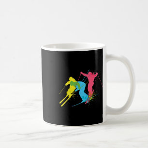 Mug Cadeaux de ski vintage pour hommes 