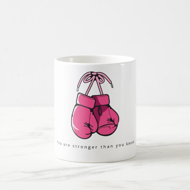 Mug Cadeaux de soutien pour le cancer du sein Cancer L (Centre)