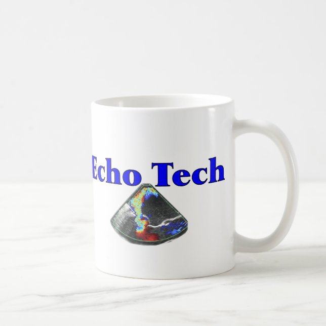 Mug Cadeaux de technicien d'écho (technologie (Droite)