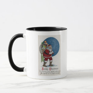 Mug Cadeaux de transport de GreetingSanta de Noël