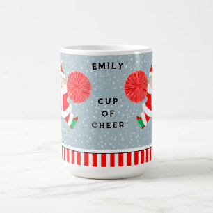 Mug Cadeaux de vacances pom-pom girl