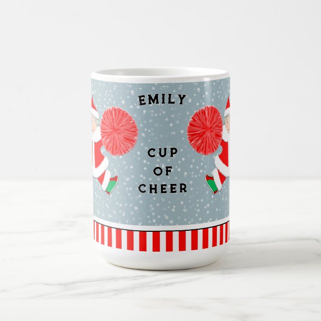 Mug Cadeaux de vacances pom-pom girl (Centre)