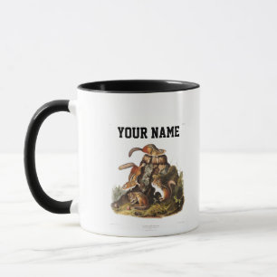 Mug Cadeaux d'écureuil personnalisés à deux tons