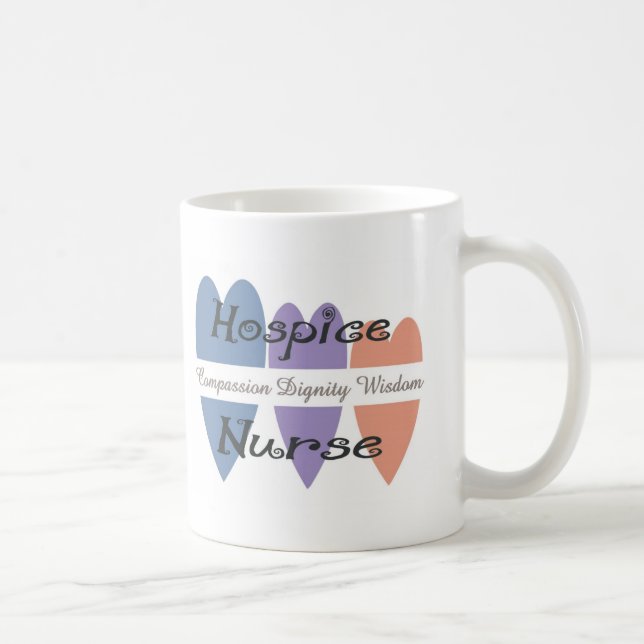 Mug Cadeaux d'infirmière d'hospice (Droite)
