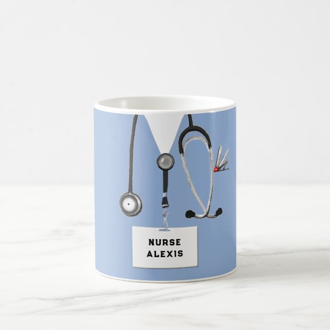 Mug Cadeaux d'infirmière personnalisés (Centre)