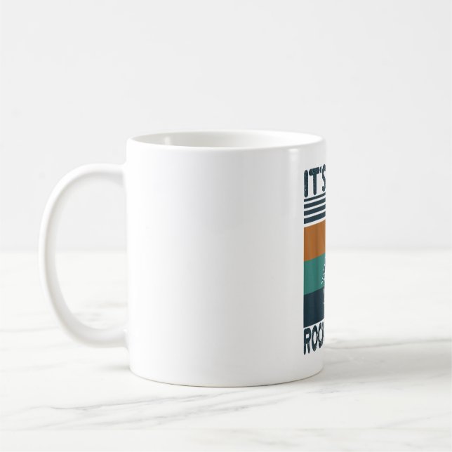 Mug Cadeaux d'ingénierie aérospatiale C'est juste Rock (Gauche)