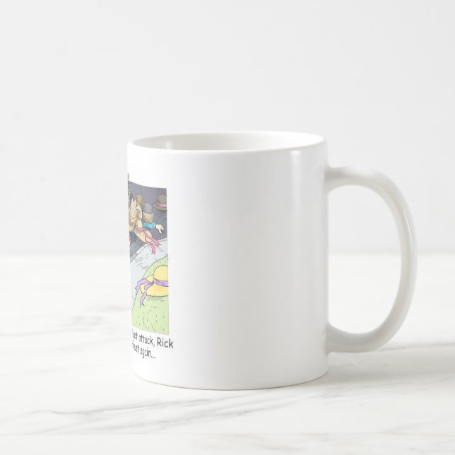 Mug Cadeaux drôles Chapeau Attaque T-shirts et objets  (Droite)