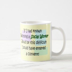 Mug Cadeaux drôles d'assistant social