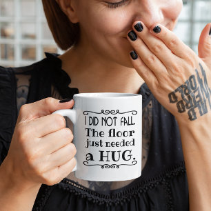 Mug Cadeaux drôles de câlin au sol