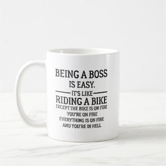 Mug Cadeaux drôles de la fête des patrons pour femmes