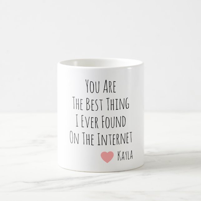 Mug Cadeaux drôles de la Saint-Valentin pour lui petit (Centre)