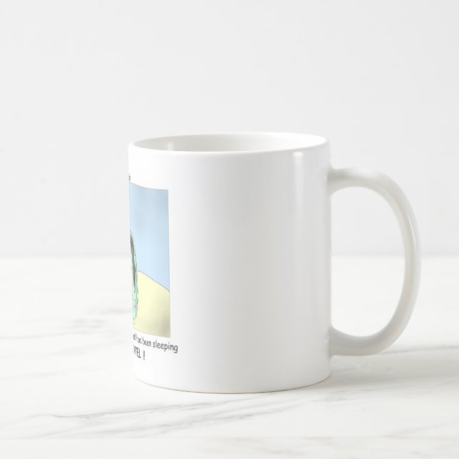 Mug Cadeaux drôles d'infidélité de cafard, T-shirts et (Droite)