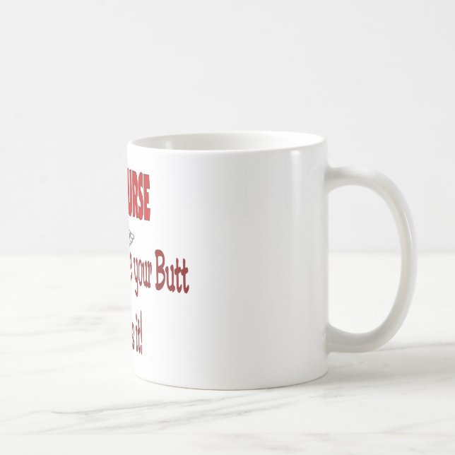 Mug Cadeaux drôles d'infirmière (Droite)
