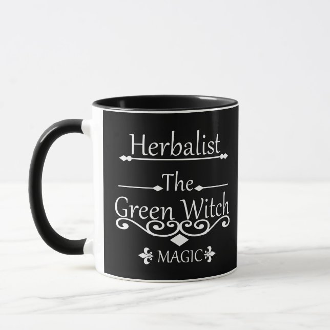 Mug Cadeaux drôles pour herboriste (Gauche)