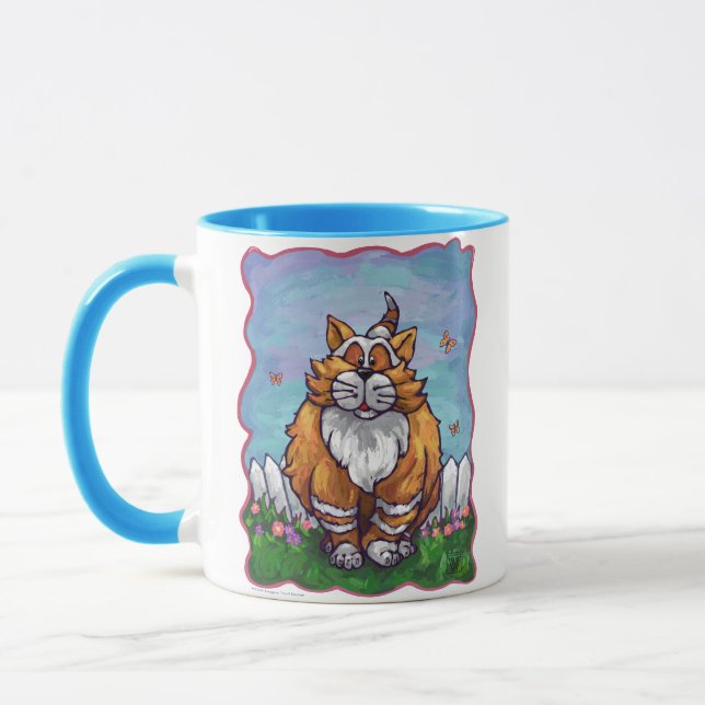 Mug Cadeaux et accessoires de chats de gingembre (Gauche)