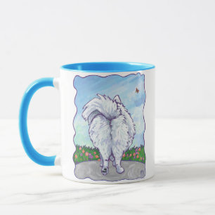 Mug Cadeaux et accessoires Poméraniens blancs