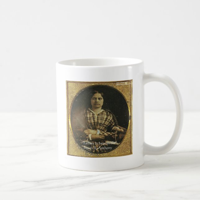 Mug Cadeaux et Cartes de Sagesse de Susan B Anthony (Droite)