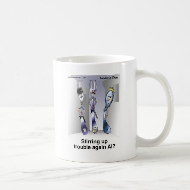 Mug Cadeaux et objets de collection drôles de la polic (Droite)