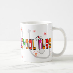Mug Cadeaux et T-shirts d'infirmière d'école