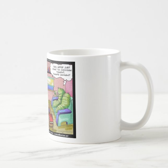 Mug Cadeaux et T-shirts drôles de papillon Time 2 Coco (Droite)