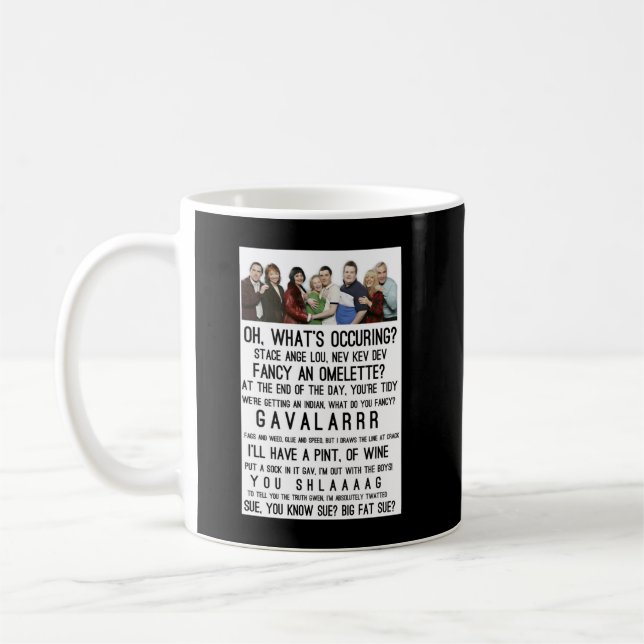 Mug Cadeaux Jour Gavin Art Stacey mignon cadeau graphi (Gauche)